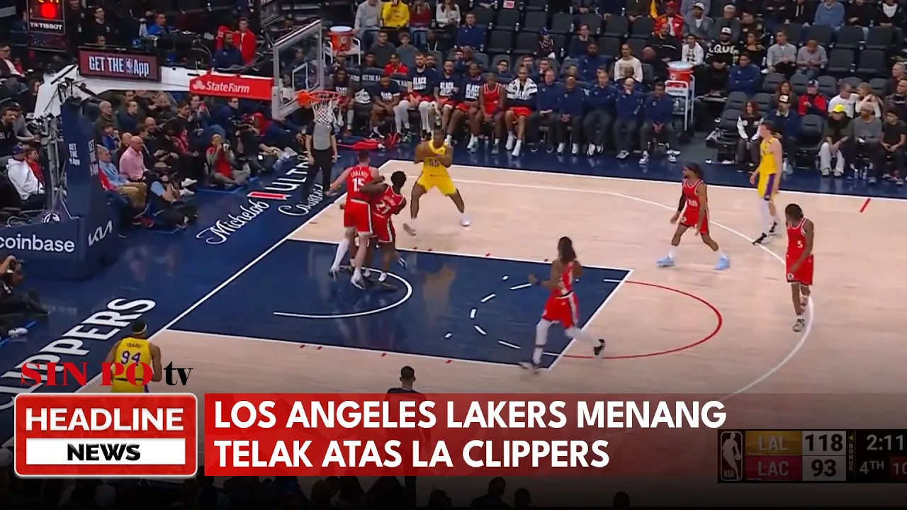 Los Angeles Lakers Menang Telak Atas LA Clippers