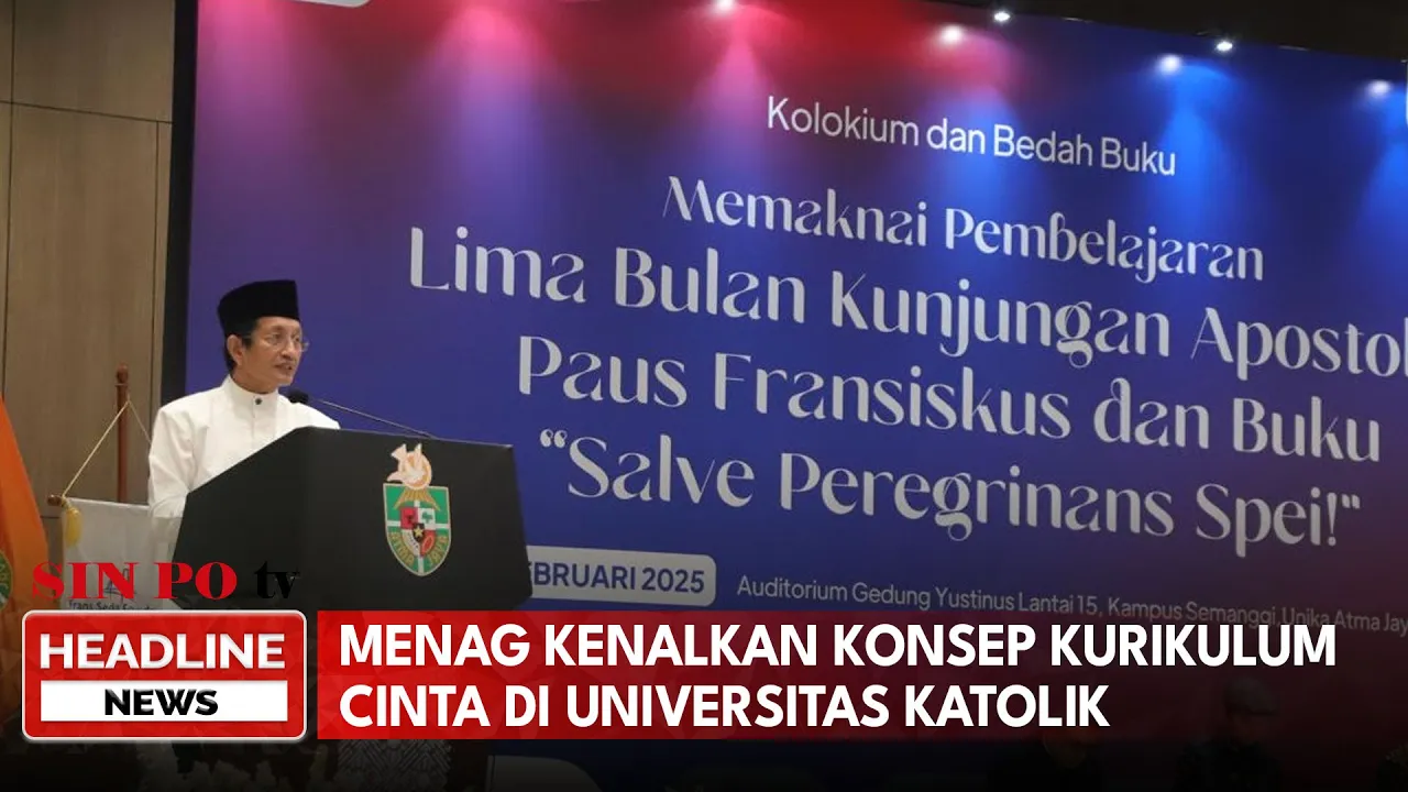 Menag Kenalkan Konsep Kurikulum Cinta Di Universitas Katolik