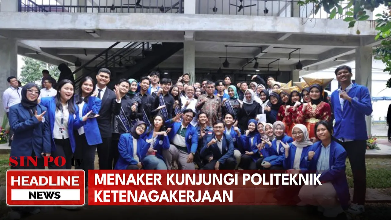 Menaker Kunjungi Politeknik Ketenagakerjaan