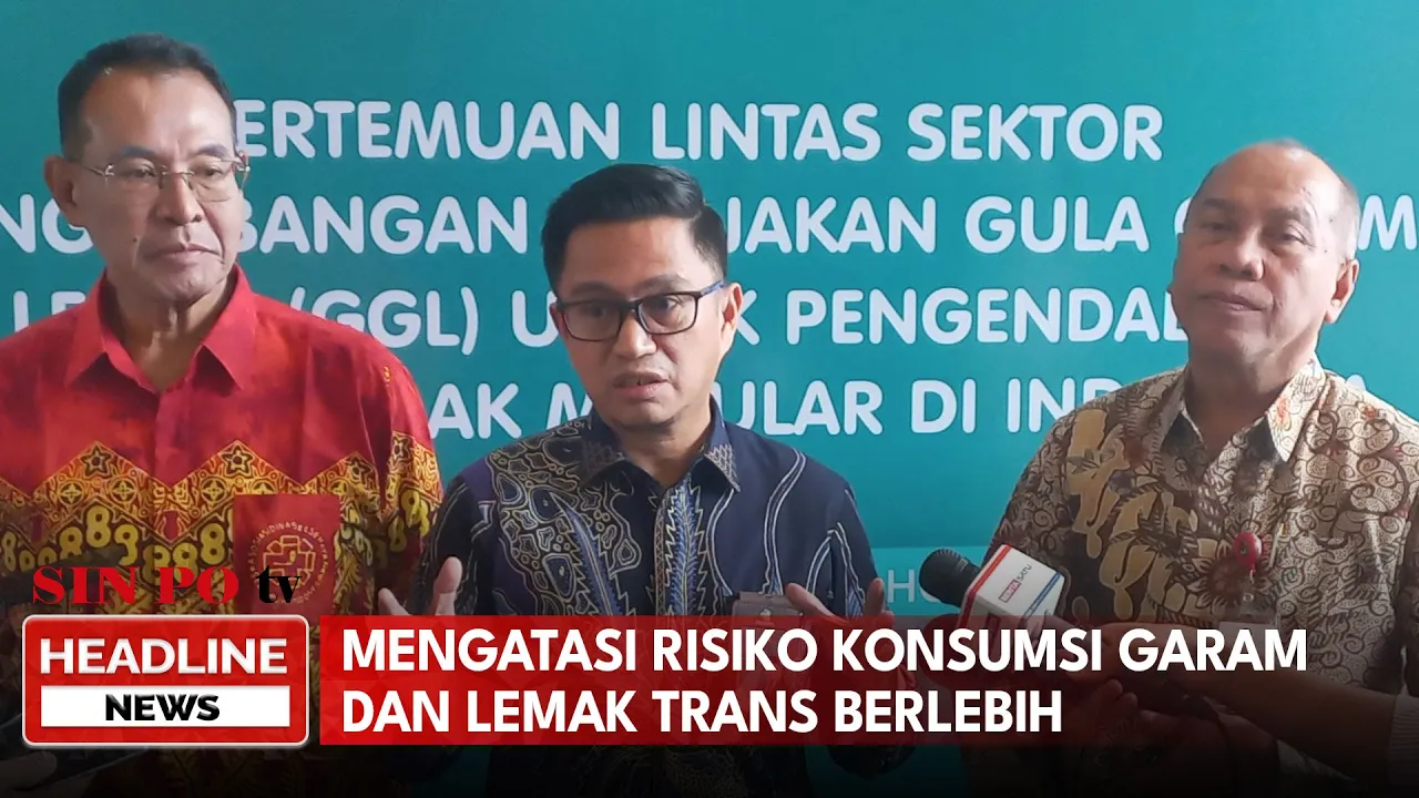 Mengatasi Risiko Konsumsi Garam Dan Lemak Trans Berlebih