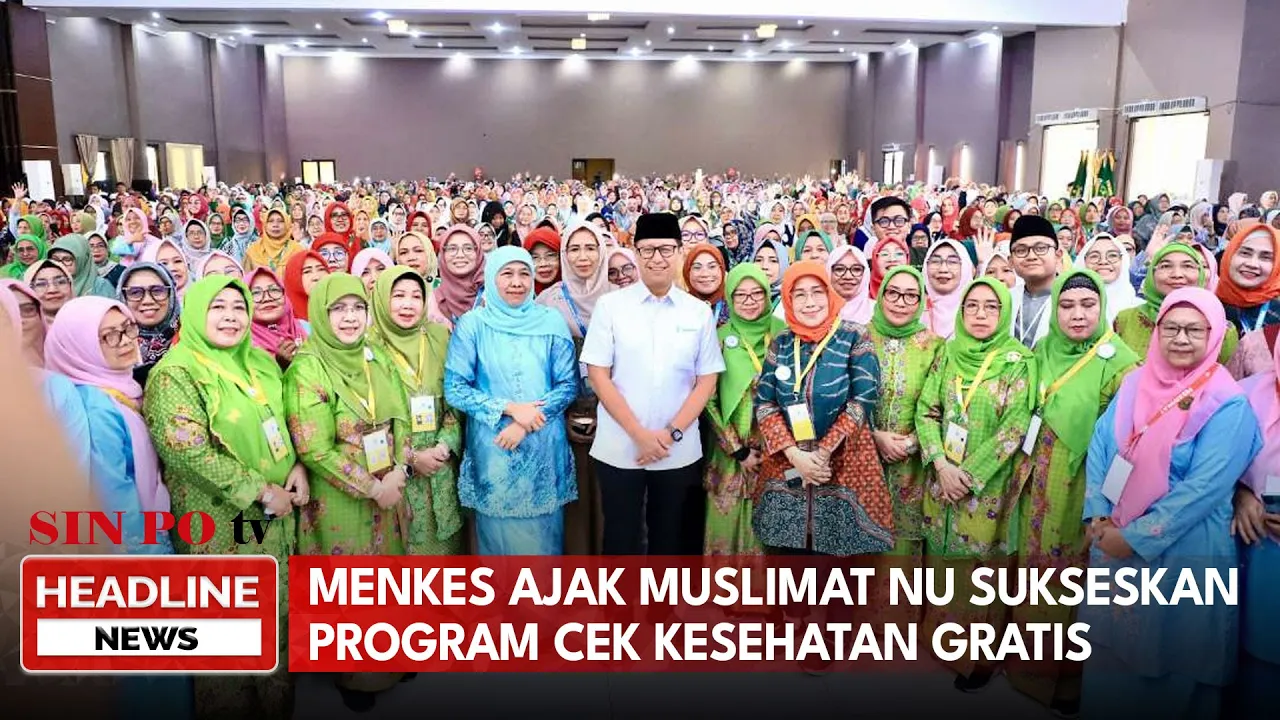Menkes Ajak Muslimat NU Sukseskan Program Cek Kesehatan Gratis