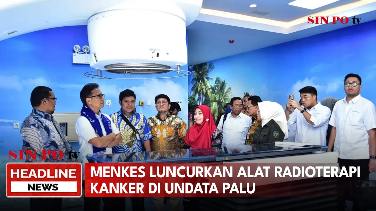 Menkes Luncurkan Alat Radioterapi Kanker Di Undata Palu