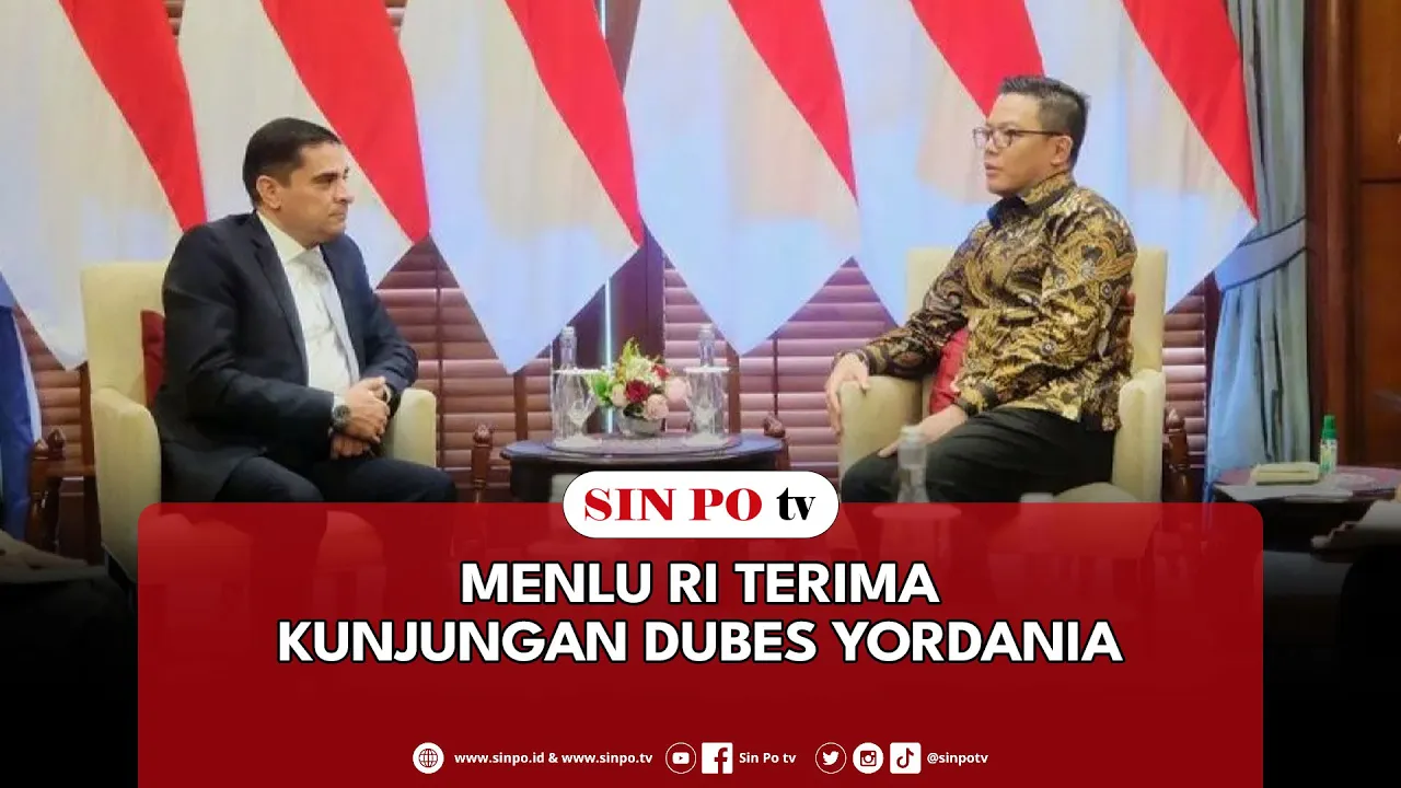 Menlu RI Terima Kunjungan Dubes Yordania