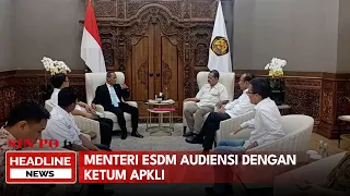 Menteri ESDM Audiensi Dengan Ketum APKLI