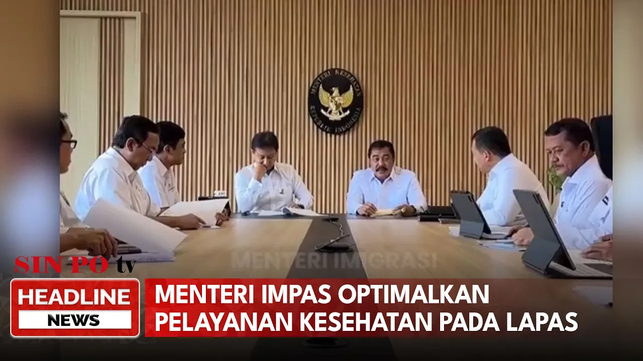 Menteri Impas Optimalkan Pelayanan Kesehatan Pada Lapas
