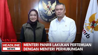 Menteri PANRB Lakukan Pertemuan Dengan Menteri Perhubungan