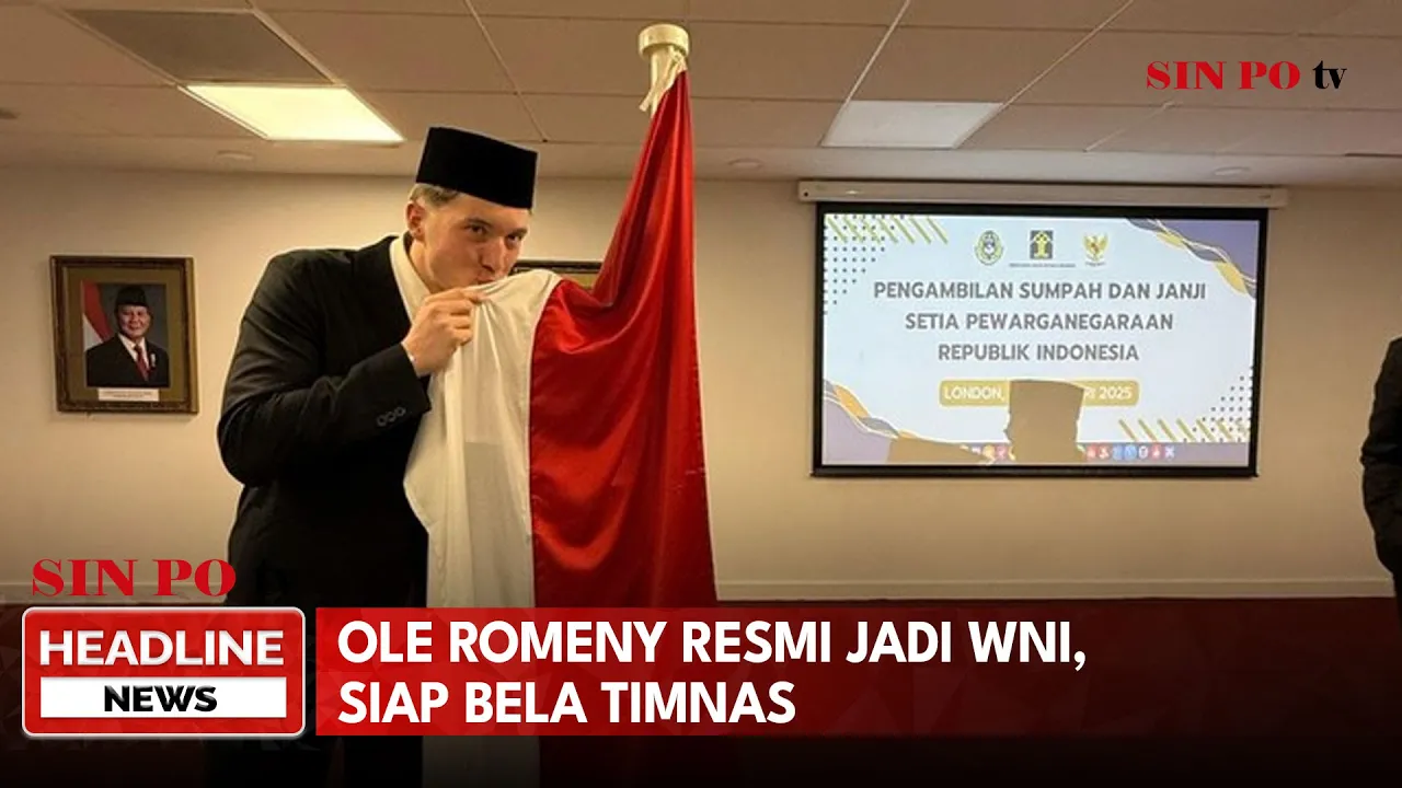 Ole Romeny Resmi Jadi WNI, Siap Bela Timnas