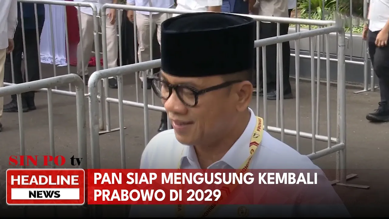PAN Siap Mengusung Kembali Prabowo Di 2029