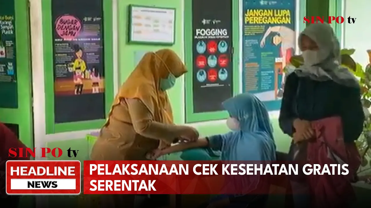 Pelaksanaan Cek Kesehatan Gratis Serentak