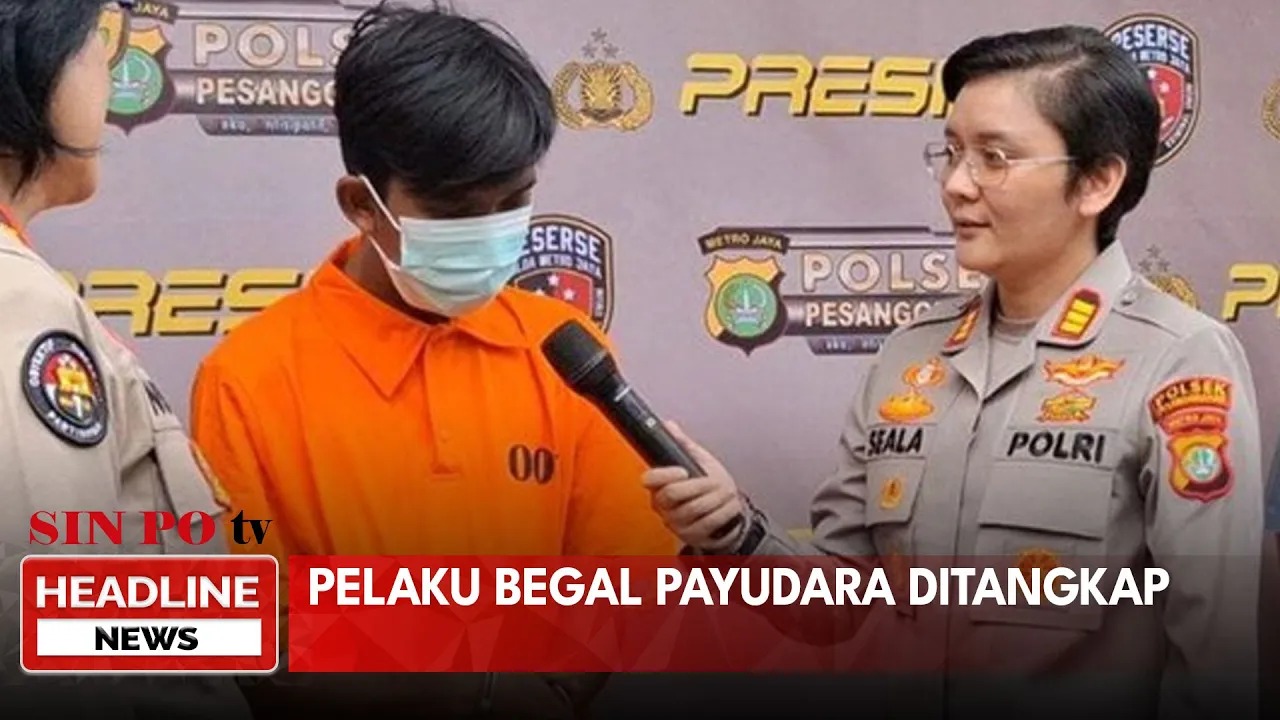 Pelaku Begal Payudara Ditangkap