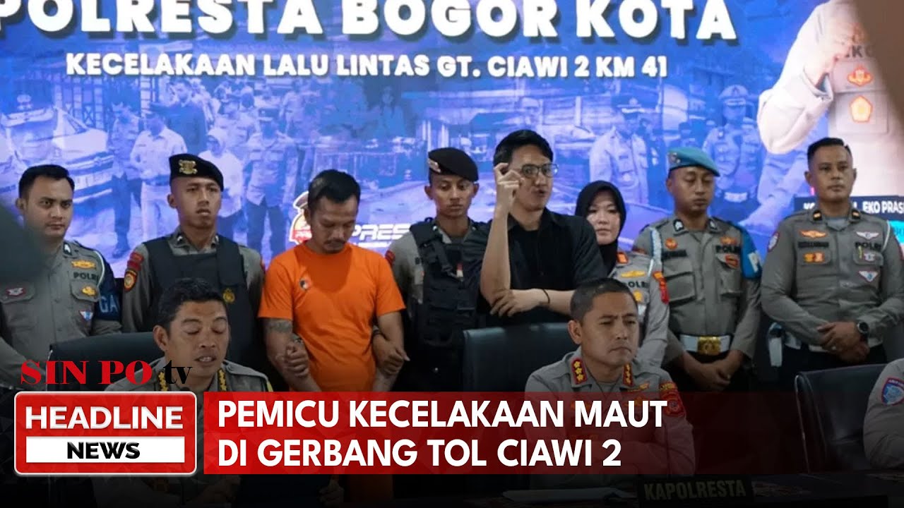 Pemicu Kecelakaan Maut Di Gerbang Tol Ciawi 2