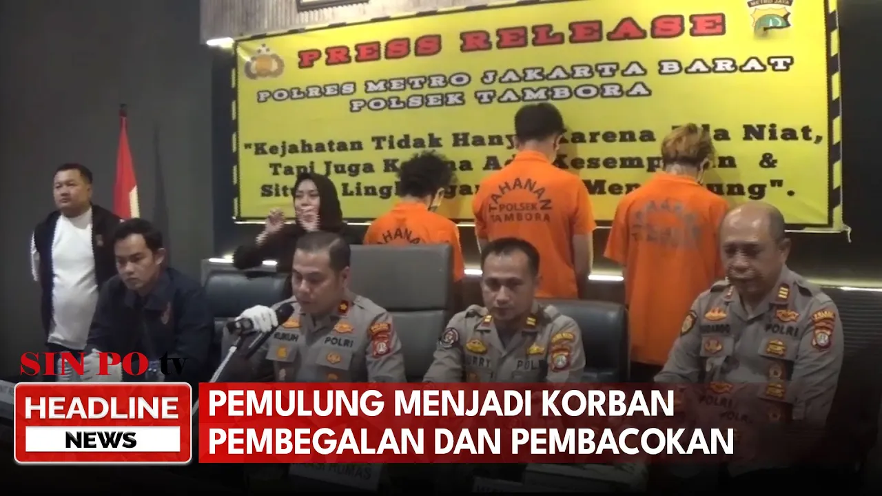 Pemulung Menjadi Korban Pembegalan Dan Pembacokan