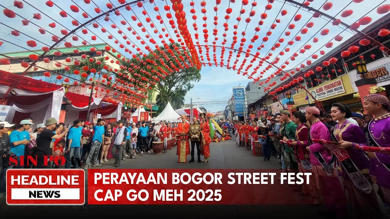 Perayaan Bogor Street Fest Cap Go Meh 2025