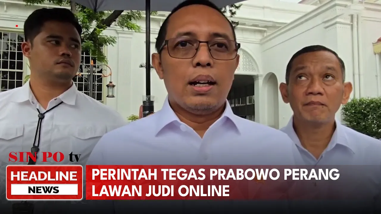 Perintah Tegas Prabowo Perang Lawan Judi Online
