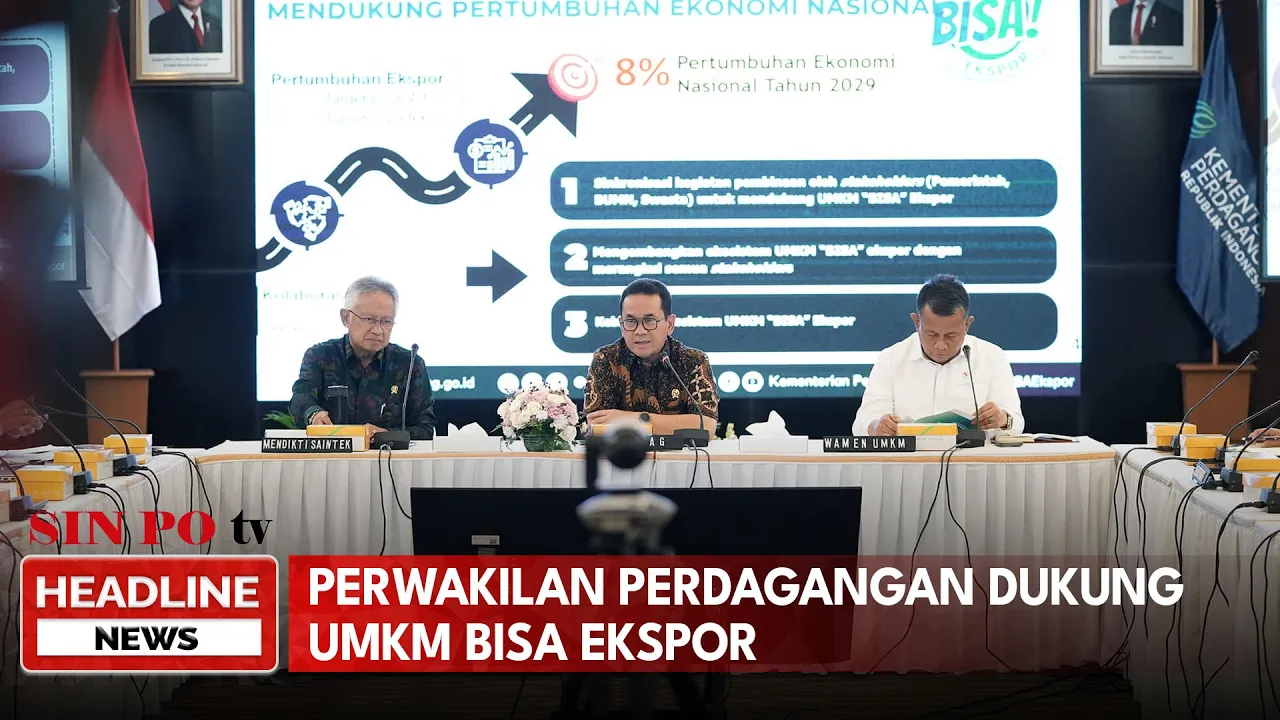 Perwakilan Perdagangan Dukung UMKM Bisa Ekspor