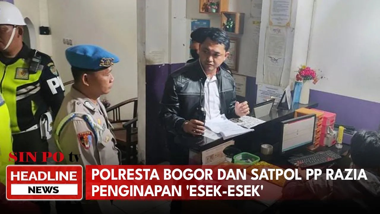 Polresta Bogor dan Satpol PP Razia Penginapan 'Esek-Esek'