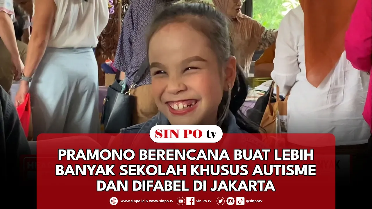 Pramono Berencana Buat Lebih Banyak Sekolah Khusus Autisme Dan Difabel Di Jakarta