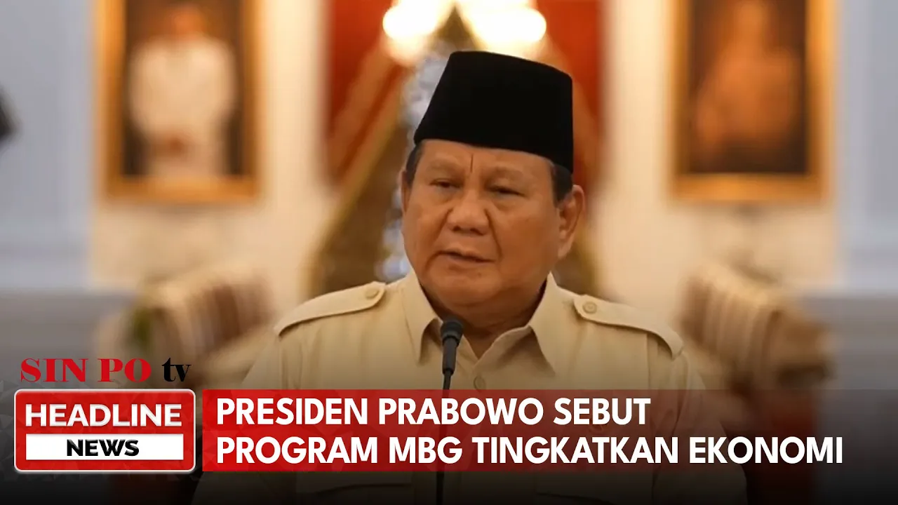 Presiden Prabowo Sebut Program MBG Tingkatkan Ekonomi