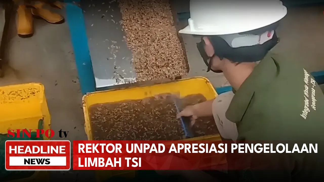 Rektor Unpad Apresiasi Pengelolaan Limbah TSI
