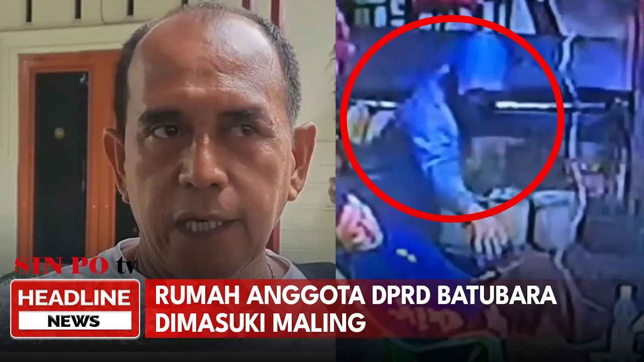 Rumah Anggota DPRD Batubara Dimasuki Maling