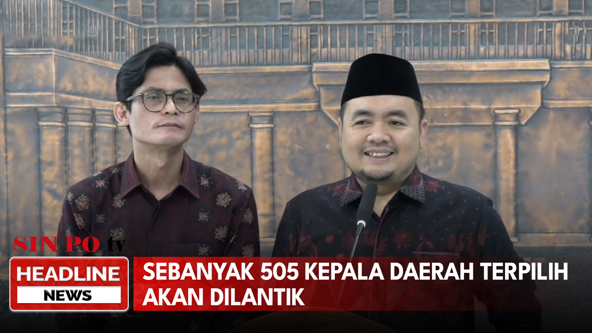 Sebanyak 505 Kepala Daerah Terpilih Akan Dilantik