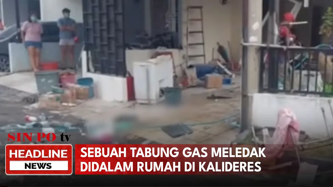 Sebuah Tabung Gas Meledak Didalam Rumah Di Kalideres