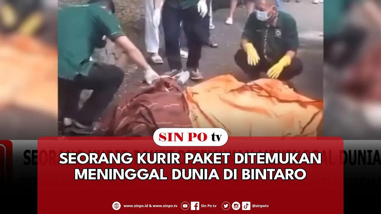 Seorang Kurir Paket Ditemukan Meninggal Dunia Di Bintaro