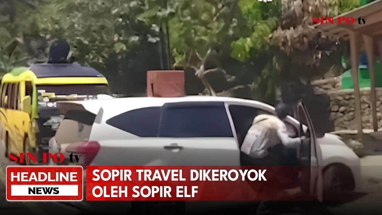 Sopir Travel Dikeroyok Oleh Sopir Elf