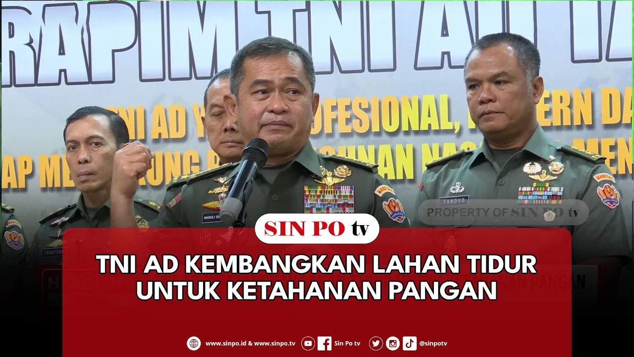 TNI AD Kembangkan Lahan Tidur Untuk Ketahanan Pangan