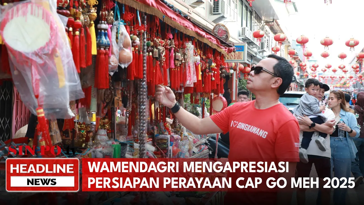 Wamendagri Mengapresiasi Persiapan Perayaan Cap Go Meh 2025