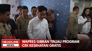 Wapres Gibran Tinjau Program Cek Kesehatan Gratis