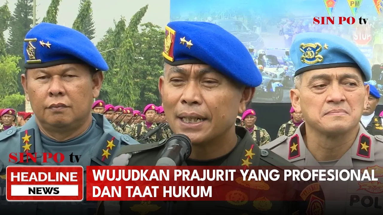 Wujudkan Prajurit Yang Profesional Dan Taat Hukum