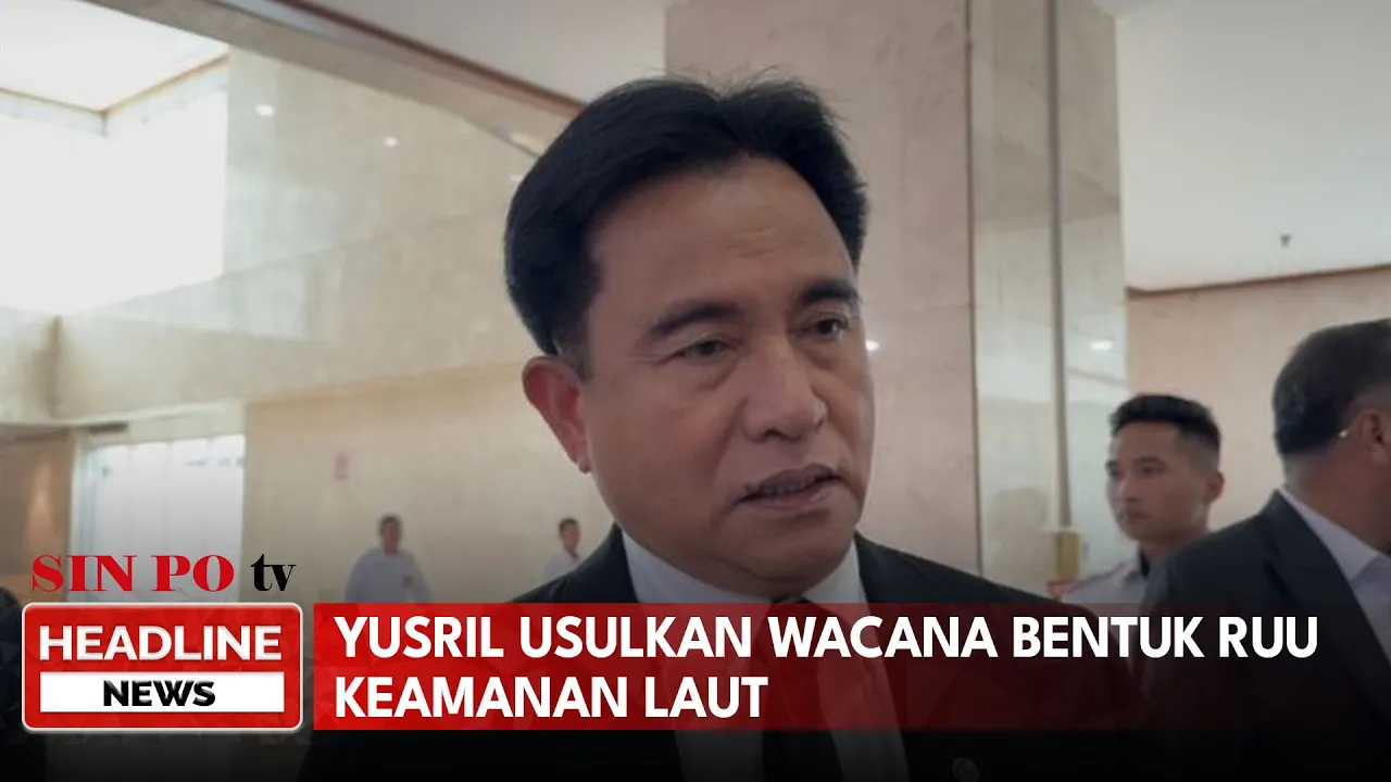 Yusril Usulkan Wacana Bentuk RUU Keamanan Laut