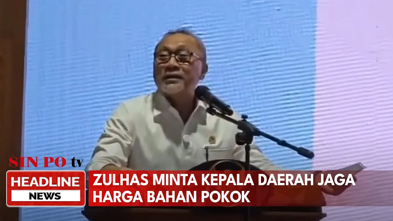 Zulhas Minta Kepala Daerah Jaga Harga Bahan Pokok