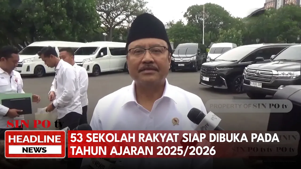 53 Sekolah Rakyat Siap Dibuka Pada Tahun Ajaran 2025/2026