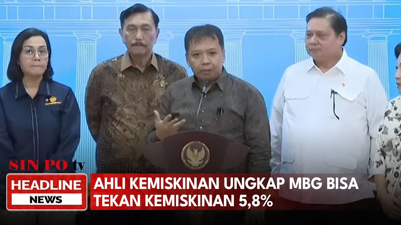 Ahli Kemiskinan Ungkap MBG Bisa Tekan Kemiskinan 5,8%