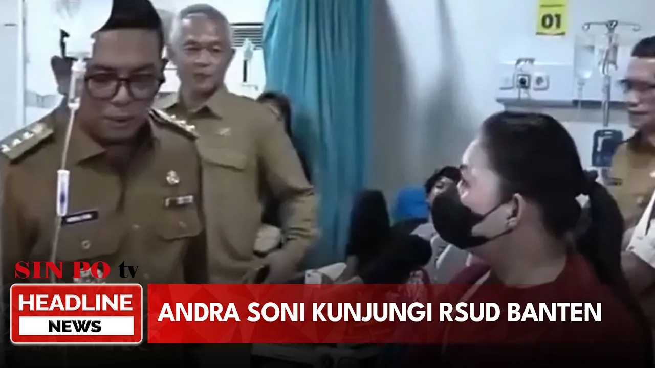 Andra Soni Kunjungi RSUD Banten