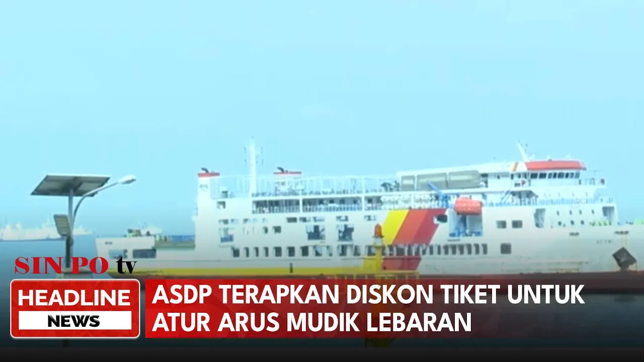 ASDP Terapkan Diskon Tiket untuk Atur Arus Mudik Lebaran