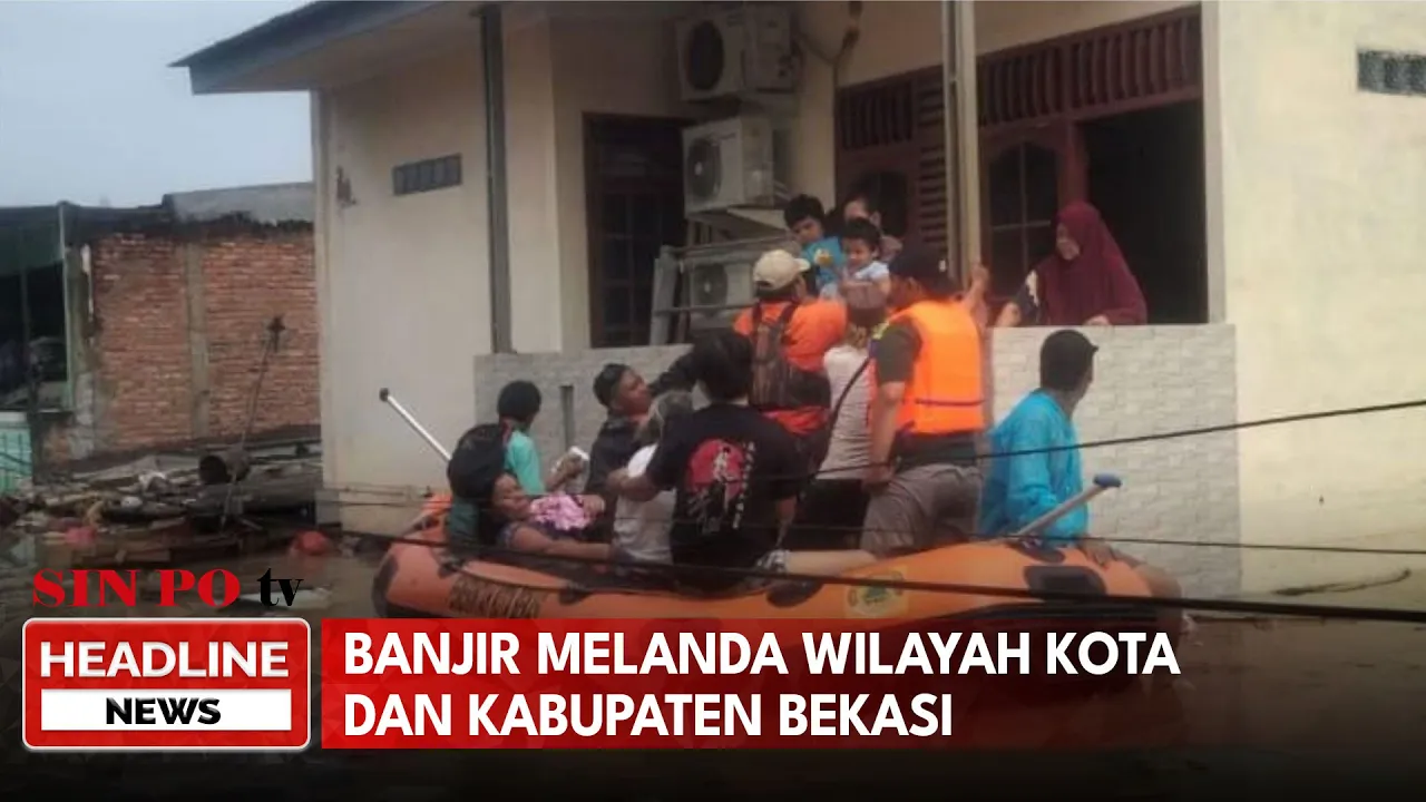 Banjir Melanda Wilayah Kota Dan Kabupaten Bekasi