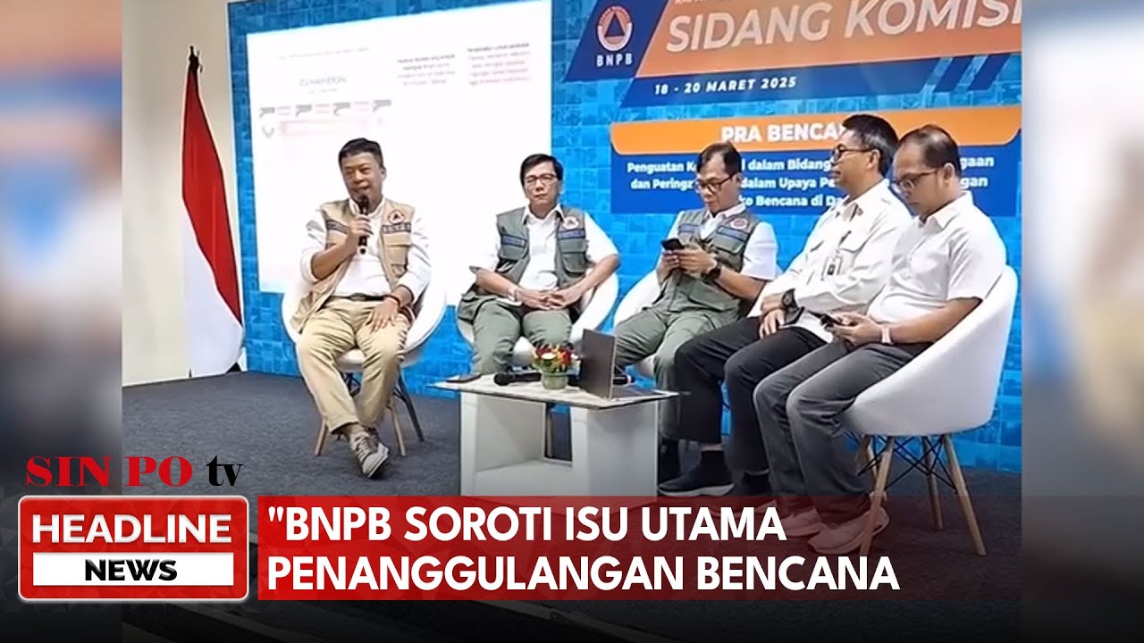 BNPB Bahas Tantangan Penanggulangan Bencana di Rakornas PB 2025