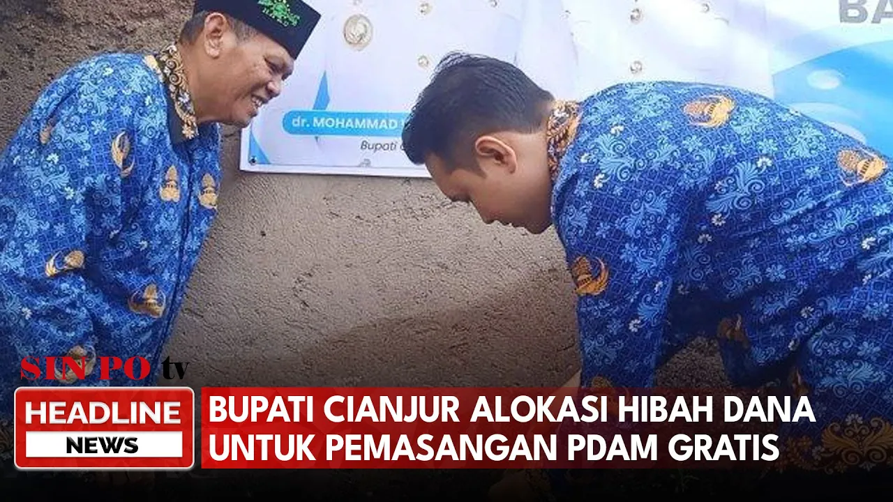 Bupati Cianjur Mengalokasi Hibah Dana Untuk Pemasangan PDAM Gratis