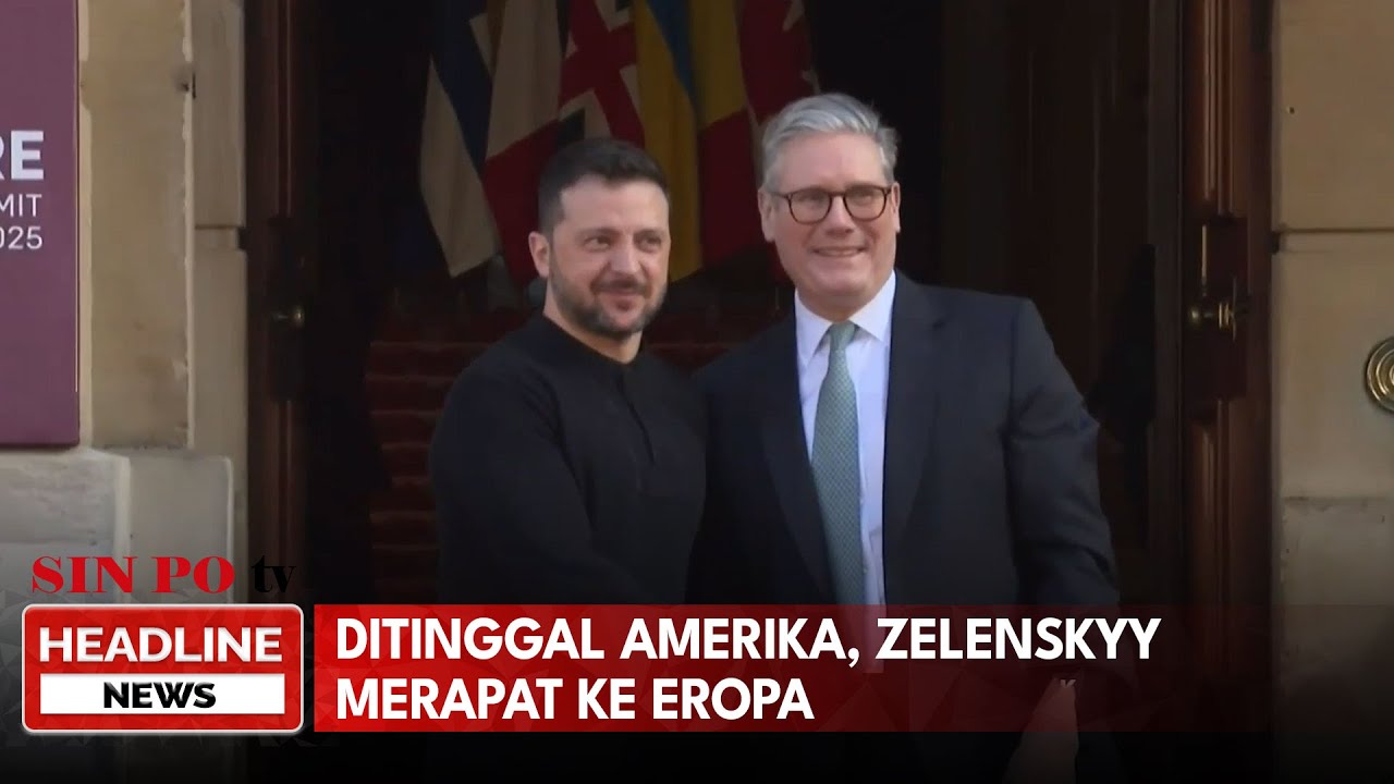 Ditinggal Amerika, Zelenskyy Merapat ke Eropa