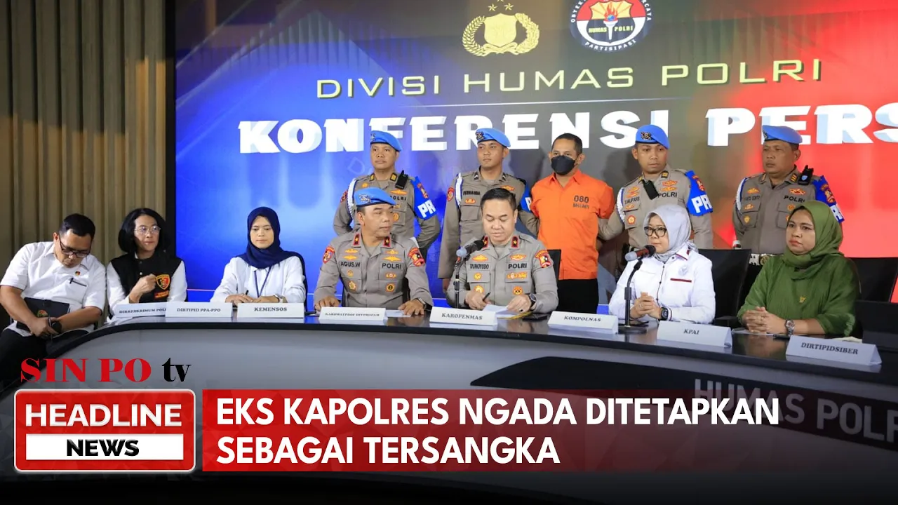 Eks Kapolres Ngada Ditetapkan Sebagai Tersangka