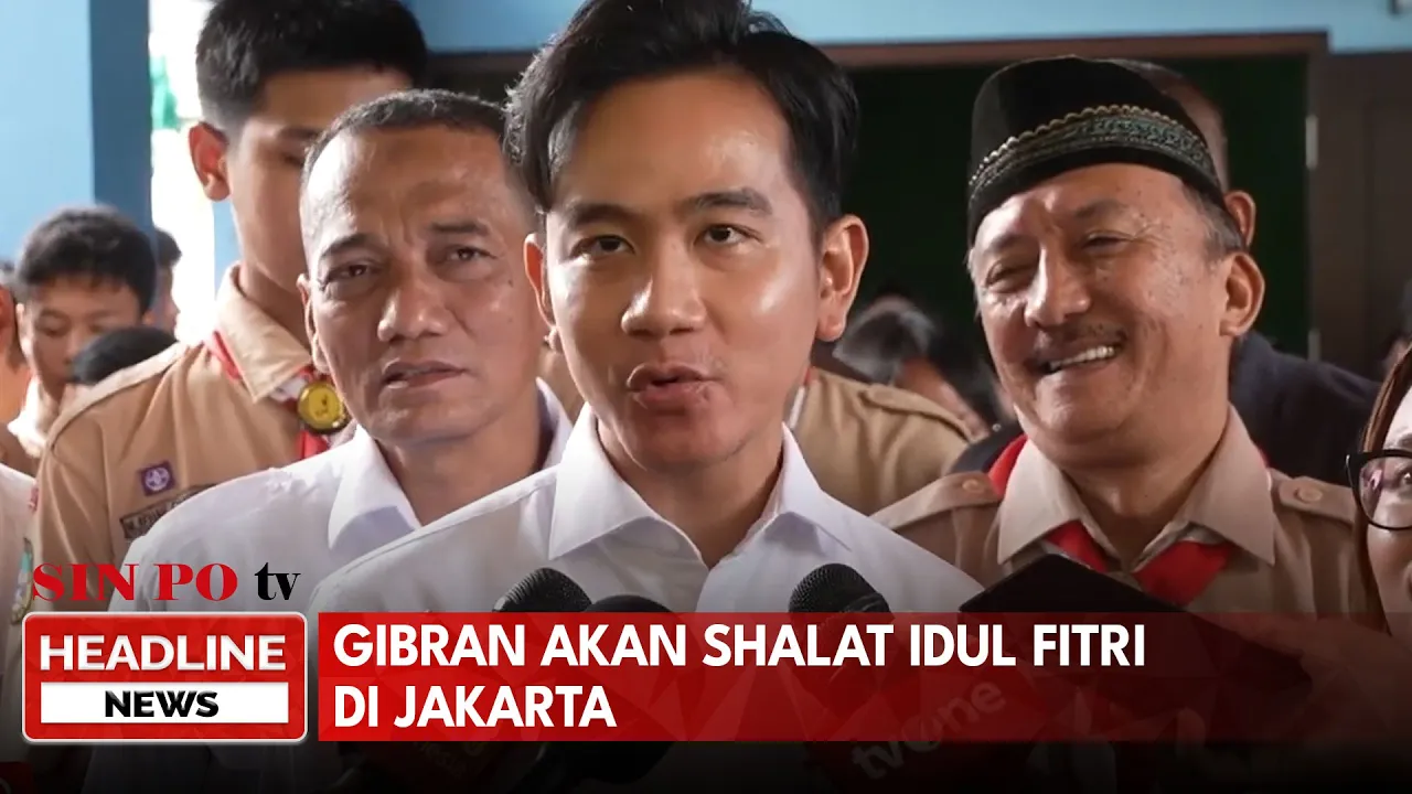 Gibran Akan Shalat Idul Fitri di Jakarta