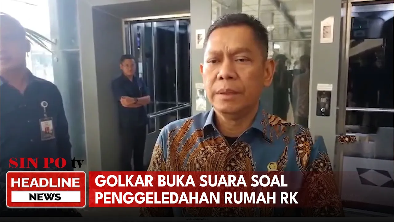 Golkar Buka Suara Soal Penggeledahan Rumah RK