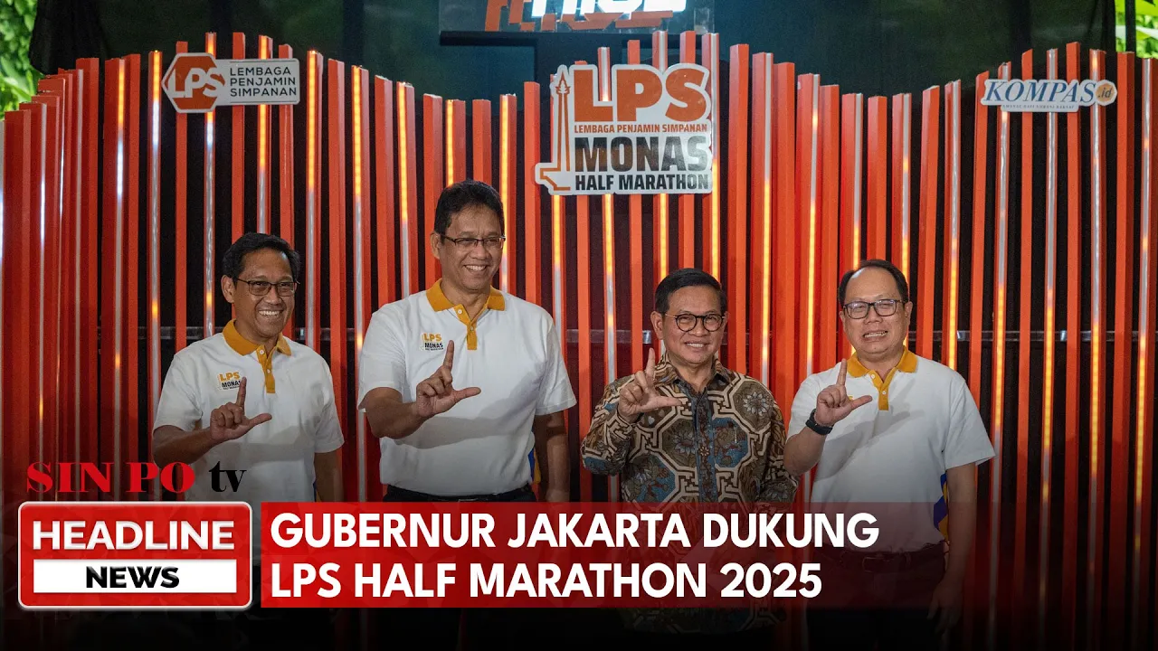 Gubernur Jakarta Dukung LPS Half Marathon 2025