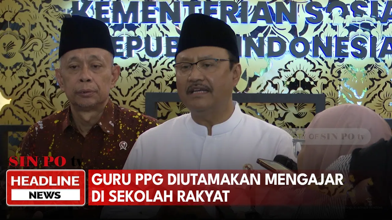 Guru PPG Diutamakan Mengajar Di Sekolah Rakyat