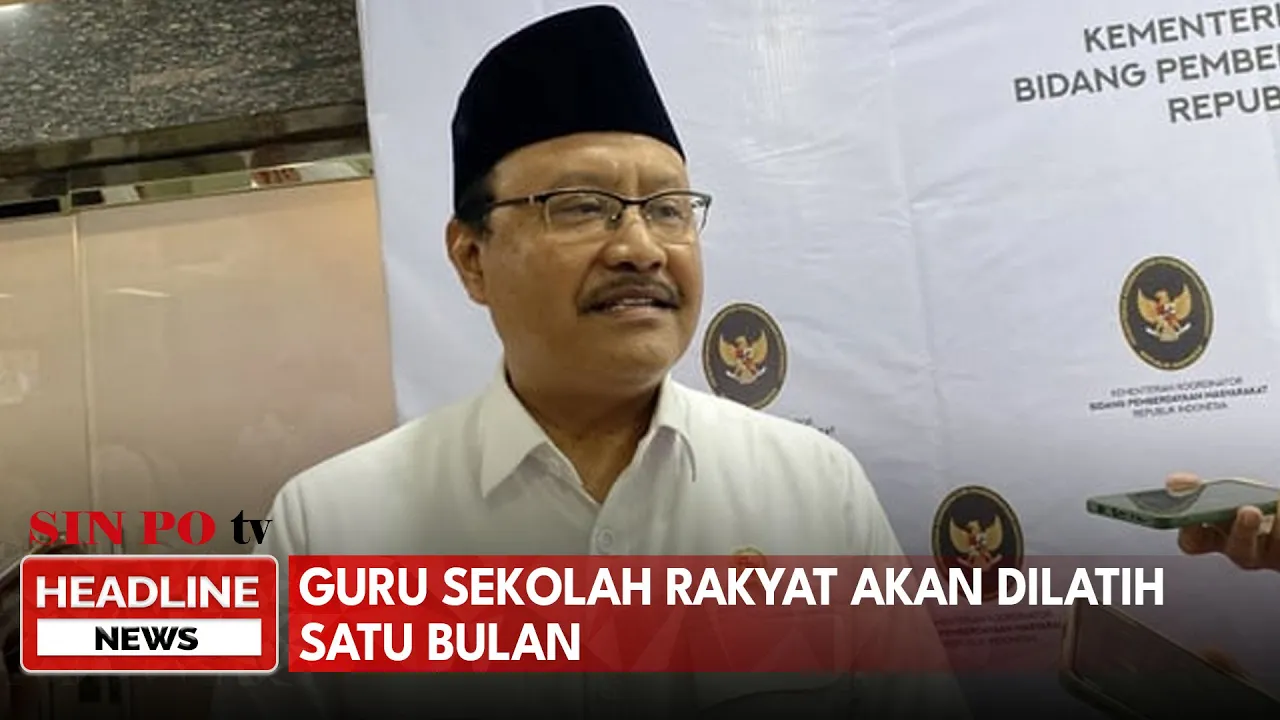Guru Sekolah Rakyat Akan Dilatih Satu Bulan