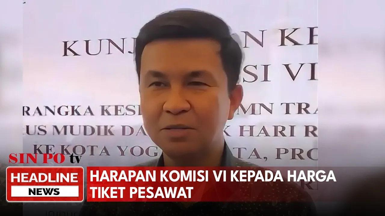 Harapan Komisi VI Kepada Harga Tiket Pesawat