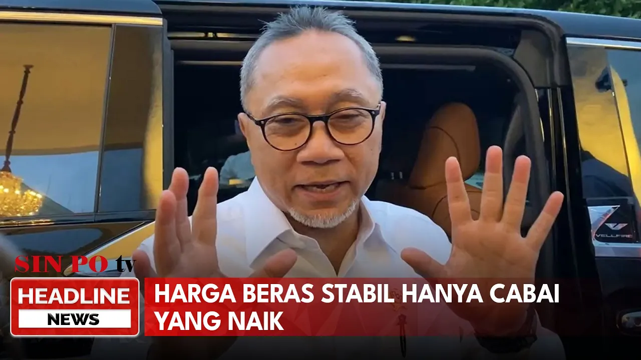 Harga Beras Stabil Hanya Cabai Yang Naik